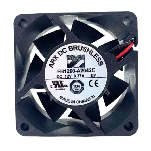 ARX FH1260-A2042E DC 12V 0.37A 6025 Axial Brushless Cooling Fan