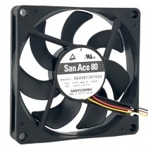 Sanyo Denki San Ace 80 9GA0812H7004 DC 12V 0.09A 8015 Axial Cooling Fan