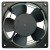 ADDA AD1224UB-F51 DC 24V 0.40A 2 Wires Axial Cooling Fan