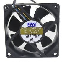 AVC E7025B12HA DC 12V 0.7A 7025 Axial Ball Bearing Cooling Fan