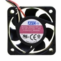 AVC DA04015R12X DC 12V 0.12A 2 Wires / 3 Wires Axial Cooling Fan