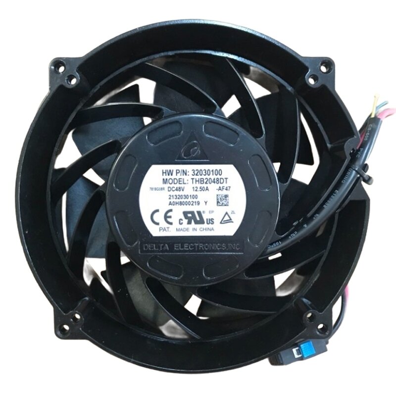 thumbnail interactive-video image 1 of Delta THA1248BE 48V 2.50A 120mm X 38mm High-Speed Cooling Fan – Open Box 1 of 2