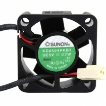 Sunon KD0504PKB3 DC 5V 0.7W 2 Wires Axial Cooling Fan