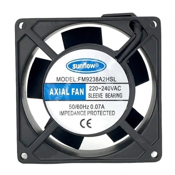 Sunflow FM9238A2HSL AC 220-240V 0.07A 9038 Axial Cooling Fan