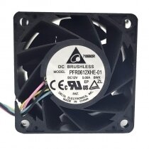 Delta PFR0612XHE-01 DC 12V 5.00A 2 Wires / 3 Wires / 4 Wires Axial Cooling Fan
