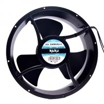 KAKU KA2509HA2-4 AC 220-240V 0.31/0.29A 2 Wires Axial Cooling Fan
