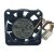 EVERFLOW R124010SL DC 12V 0.10A 3 Wires Axial Cooling Fan