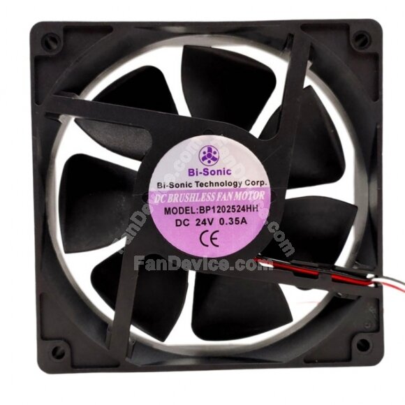Bi-Sonic BP1202524HH DC 24V 0.35A 12025 Axial Brushless Cooling Fan