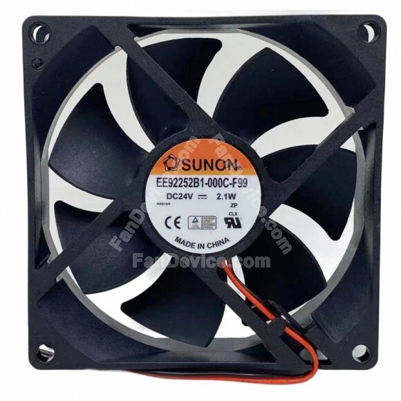 Sunon EE92252B1-000C-F99 DC 24V 2.1W 9225 Axial Cooling Fan