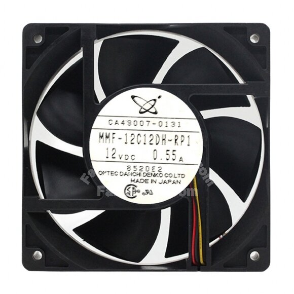 Mitsubishi MMF-12C12DH-RP1 CA49007-0131 DC 12V 0.55A 12038 Axial Cooling Fan