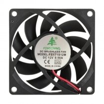 FONSONING FSY71S12M DC 12V 0.50A 7015 Axial Brushless Cooling Fan