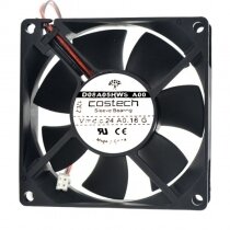 Costech D08A05HWS A00 DC 24V 0.16A 8025 Axial Sleeve Bearing Cooling Fan