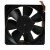Nidec D08T-24TS9 DC 24V 0.15A 3 Wires Axial Cooling Fan