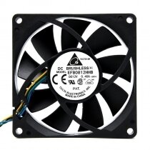 Delta EFB0812HHB DC 12V 0.40A 2 Wires / 3 Wires / 4 Wires Axial Cooling Fan