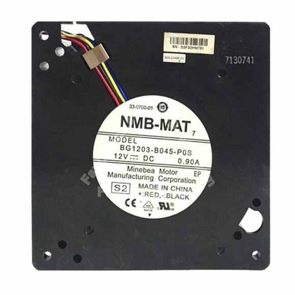 NMB-MAT BG1203-B045-P0S DC 12V 0.90A 4 Wires Blower Cooling Fan