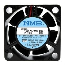 NMB 1606KL-04W-B30 DC 12V 0.09A 2 Wires Axial Cooling Fan