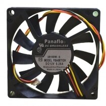 Panaflo FBA08T12H DC 12V 0.26A 2 Wires / 3 Wires Axial Cooling Fan
