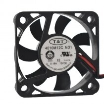 T&T 4010M12C ND1 DC 12V 0.16A 4010 Axial Cooling Fan