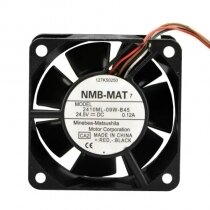 NMB 2410ML-09W-B45 DC 24.5V 0.12A 2 Wires / 3 Wires / 4 Wires Axial Cooling Fan
