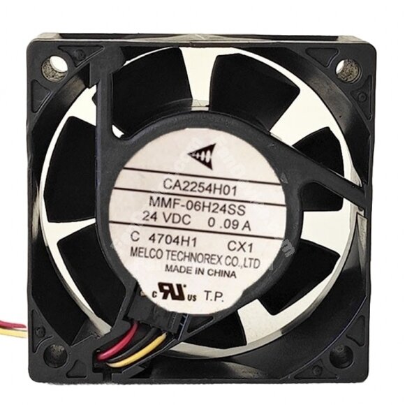 Mitsubishi MMF-06H24SS CX1 CA2254H01 DC 24V 0.09A 6025 Axial Cooling Fan