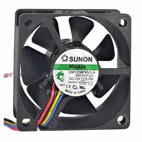 Sunon GM1206PKVX-A DC 12V 3.0W 6020 Axial Cooling Fan