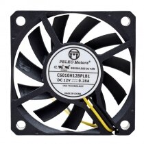 PELKO MOTORS C6010H12BPLB1 DC 12V 0.28A 6010 Axial Brushless Cooling Fan
