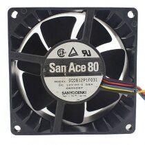 Sanyo Denki San Ace 80 9G0812P1F031 DC 12V 0.58A 8038 Axial Cooling Fan