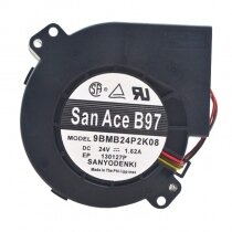 Sanyo Denki San Ace B97 9BMB24P2K08 DC 24V 1.62A 9733 Blower Cooling Fan