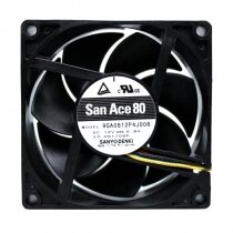 Sanyo Denki San Ace 80 9GA0812P4J008 DC 12V 0.6A 8025 Axial Cooling Fan