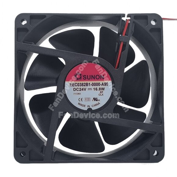Sunon EEC0382B1-0000-A99 DC 24V 16.8W 12038 Axial Cooling Fan