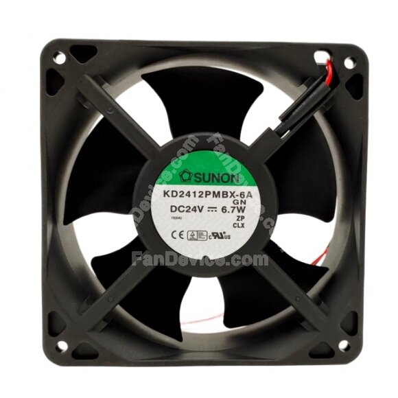 Sunon KD2412PMBX-6A GN DC 24V 6.7W 12038 Axial Cooling Fan
