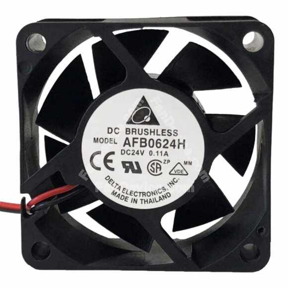 Delta AFB0624H DC 24V 0.11A 6025 Axial Brushless Cooling Fan
