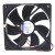 JIMEE JD1225B24H DC 24V 0.18A 12025 Brushless Axial Cooling Fan
