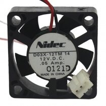 Nidec D03X-12TM 14 DC 12V 0.05Amp 3010 Axial Cooling Fan