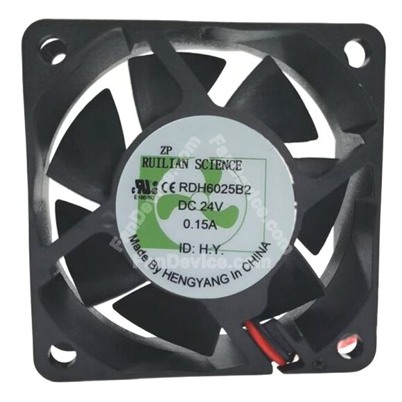 RUILIAN SCIENCE RDH6025B2 DC 24V 0.15A 6025 Axial Cooling Fan