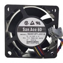 Sanyo Denki 9G0612P1J0318 DC 12V 2.1A 6038 Axial Cooling Fan