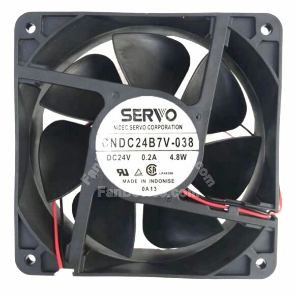 Servo CNDC24B7V-038 DC 24V 0.2A 4.8W 12038 Axial Cooling Fan