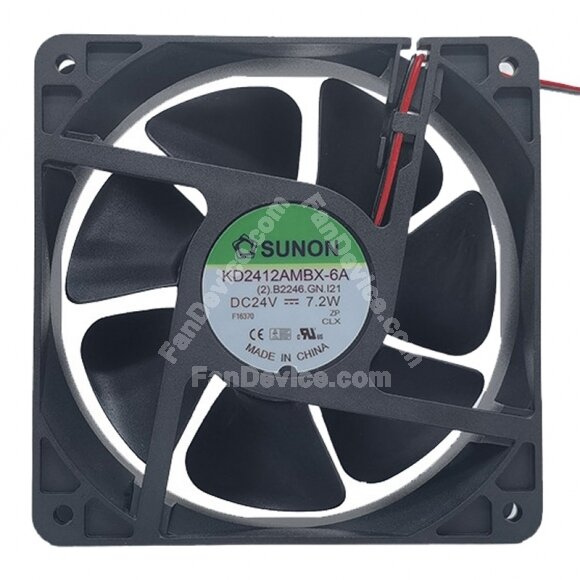 Sunon KD2412AMBX-6A DC 24V 7.2W 12038 Axial Cooling Fan