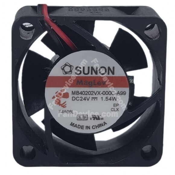 Sunon Maglev MB40202VX-000C-A99 DC 24V 1.54W 4020 Axial Cooling Fan