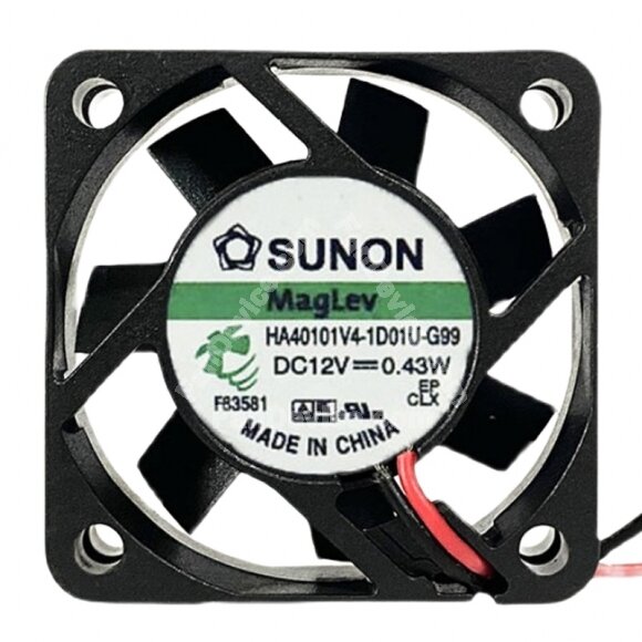 Sunon Maglev HA40101V4-1D01U-G99 DC 12V 0.43W 4010 Axial Cooling Fan