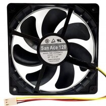 Sanyo Denki San Ace 120 9S1224M401 DC 24V 0.06A 12025 Axial Cooling Fan