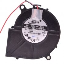 ADDA AB7512UB-W01 DC 12V 0.60A 7530 Brushless Blower Cooling Fan