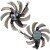 APISTEK GA91S2U DC 12V 0.40A 4 Wires Axial Cooling Fan