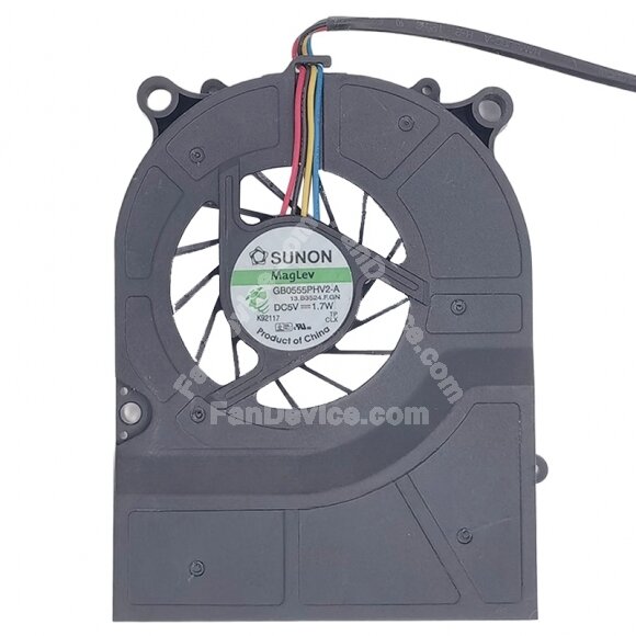 Sunon Maglev GB0555PHV2-A DC 5V 1.7W 4 Wires Cooling Fan