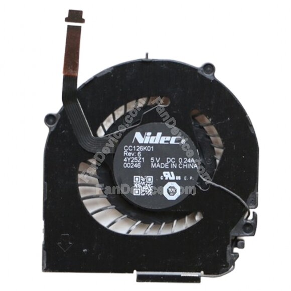 Nidec CC126K01 4Y25Z1 00246 DC 5V 0.24A Laptop Cooling Fan