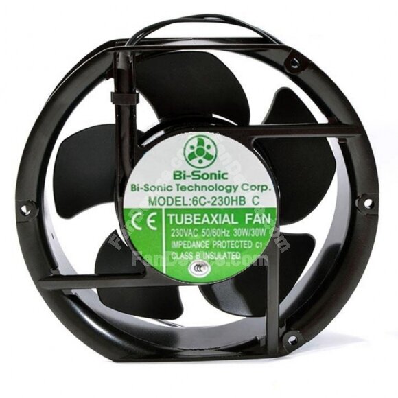 Bi-Sonic 6C-230HB C AC 230V 30W 17251 Axial Cooling Fan