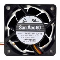 Sanyo Denki San Ace 60 9G0624P4SD008 DC 24V 0.34A 6025 Axial Cooling Fan