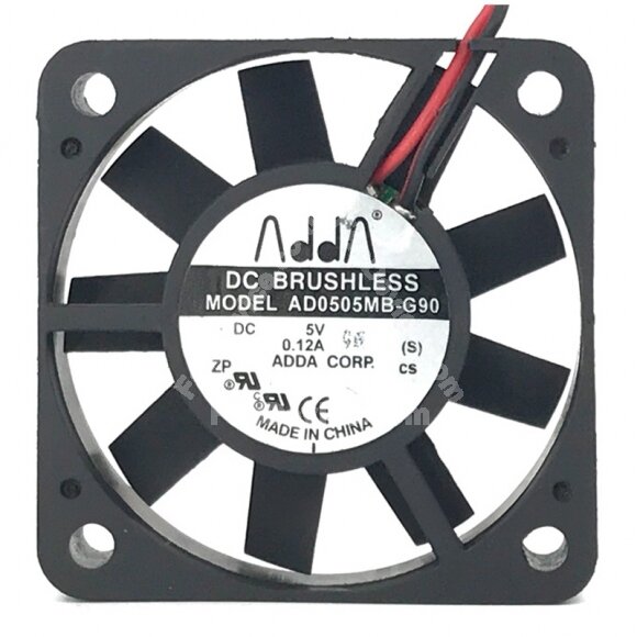 ADDA AD0505MB-G90 DC 5V 0.12A 5010 Brushless Axial Cooling Fan