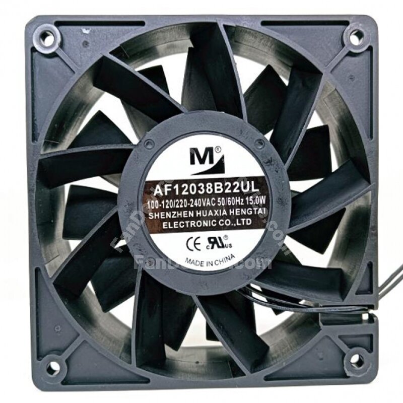 120mm X 38mm AC 100V - 240V Small Axial Cooling Fan Duct Fan