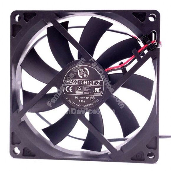 ONG HUA HA9215H12F-Z DC 12V 0.22A 9015 Axial Cooling Fan